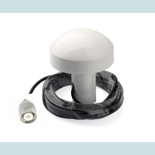 GPS Antenne, m/ 10 m. kabel, TNC