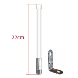 VHF Antenne, 22 Cm.  inkl. beslag