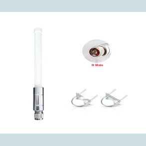 VHF Antenne, 22 Cm.  inkl. beslag