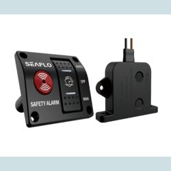 SeaFlo alarmkontrolsystem med 3-vejs kontakt 12V