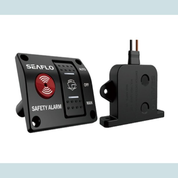SeaFlo alarmkontrolsystem med 3-vejs kontakt 12V