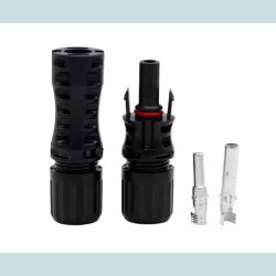 MC4 Solar stik, han/hun, vandtt, IP68  65A