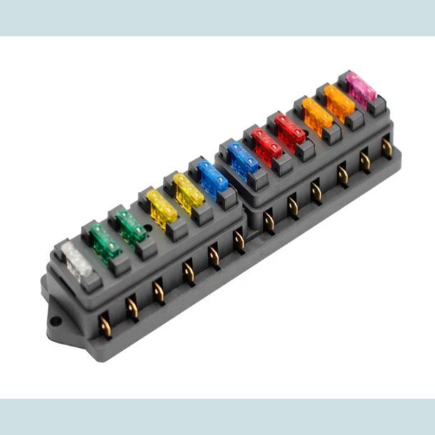 Sikrings Boks Til 12 Sikringer