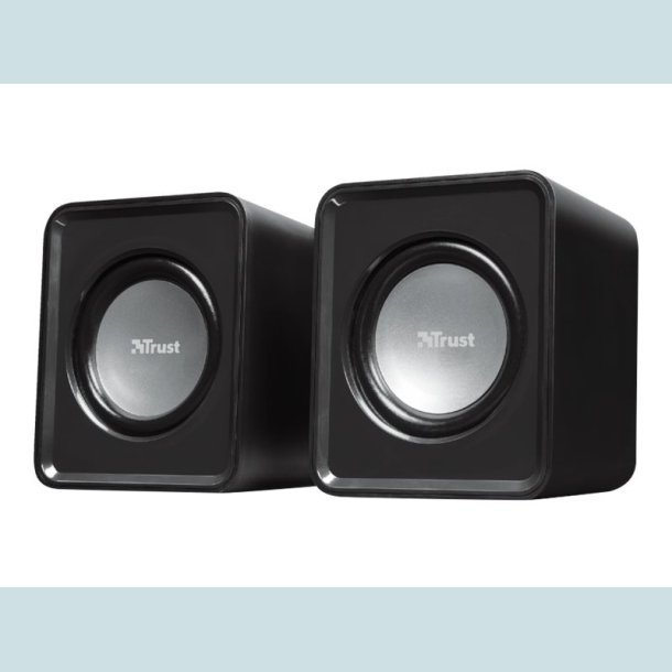 Trust Leto 2.0 Speaker Set Hjttalere Sort. Med kabel.