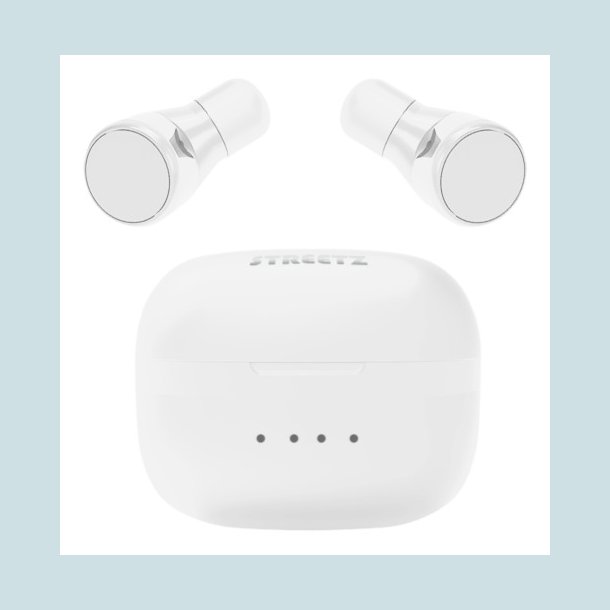 Streetz Bluetooth �retelefoner med Mikrofon og Ladeetui