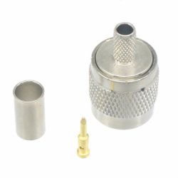 TNC Stik, Han  RG58 Crimp