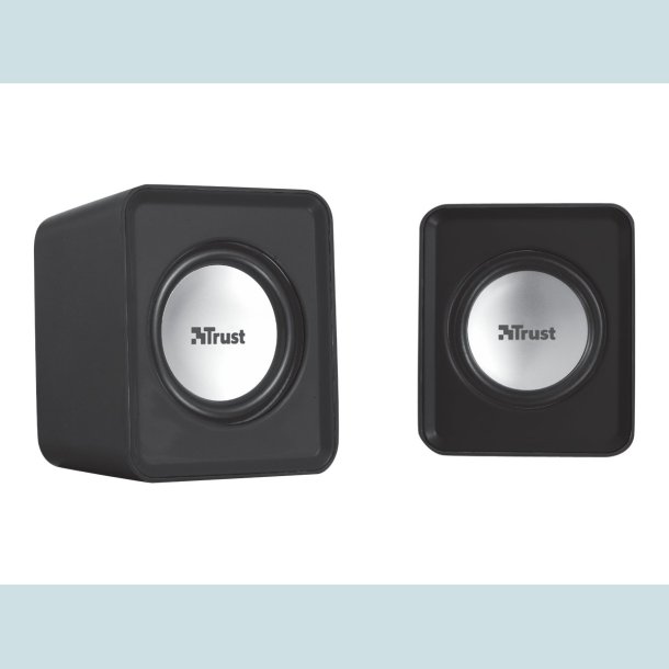 Trust Leto 2.0 Speaker Set Hjttalere Sort. Med kabel.