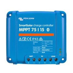 Victron SmartSolar MPPT 75/15 (12/24V-15A)