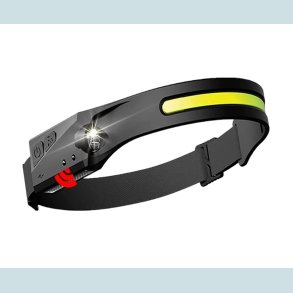 Pandelampe med sensor, Led / Cob, Genopladeligt