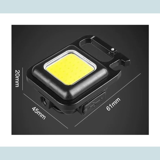 Mini praktisk lomme COB Led arbejdslys