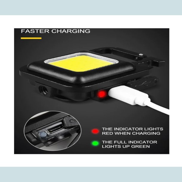 Mini praktisk lomme COB Led arbejdslys