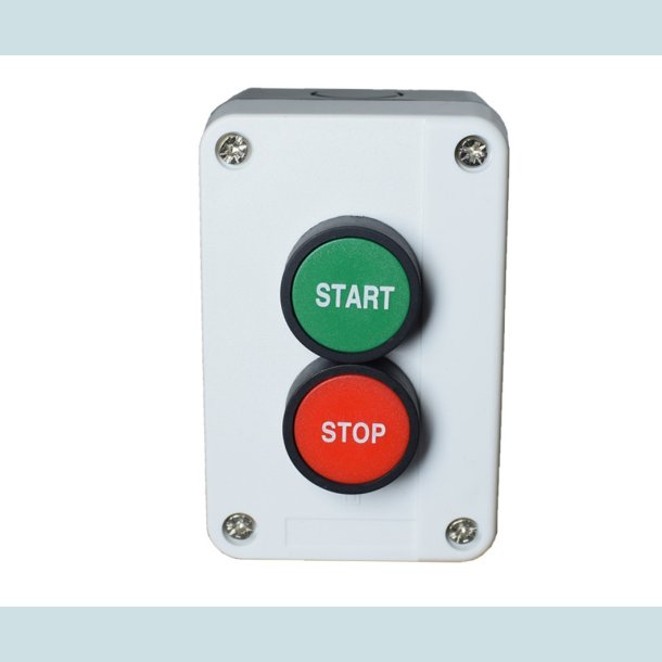 Kontrolboks med Start / Stop funktion