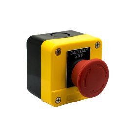 Kontrolboks med n�dstop / Paddetryk