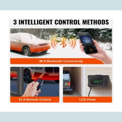 Vevor Air heater  2KW 12V. Bluetooth Diesel-Luftvarmer