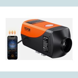 Vevor Air heater  2KW 12V. Bluetooth Diesel-Luftvarmer