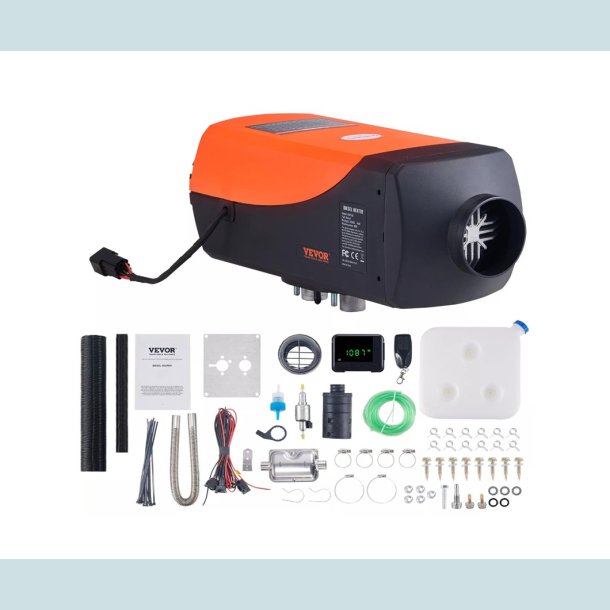 Vevor 8KW 12V/24V Diesel-Luftvarmer