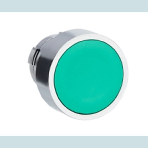 Trykknap, Gr�n  ZB2- serie