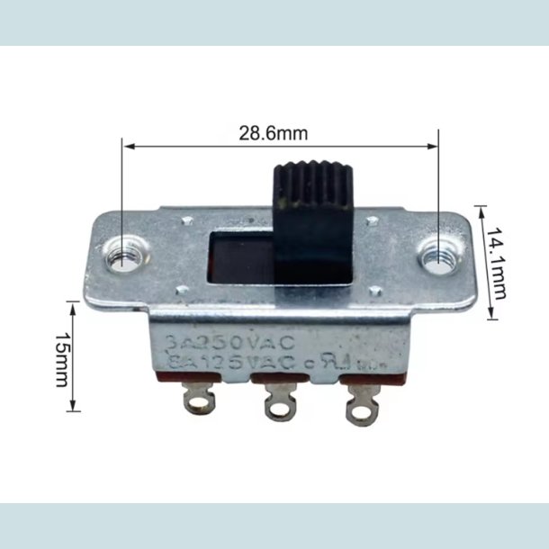 Skyde kontakt, on-on / on-off