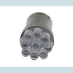 BAY15D P21/5W, 12V, Hvidt Lys   *11