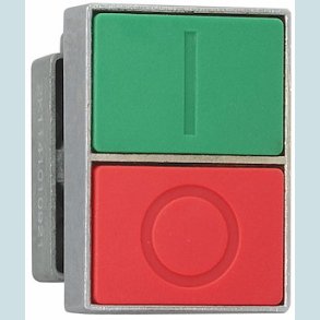 Dobbelt tryk, Rd/Grn, KB2, XB2