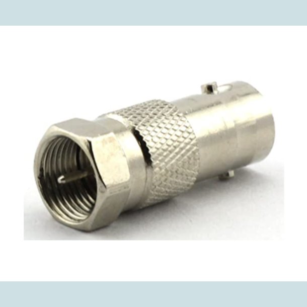 BNC til F stik.  Hun/Han