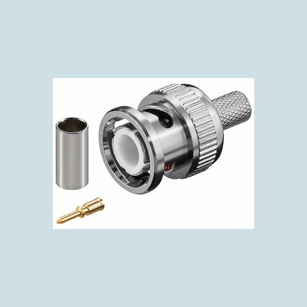 BNC Han. RG58 Crimp