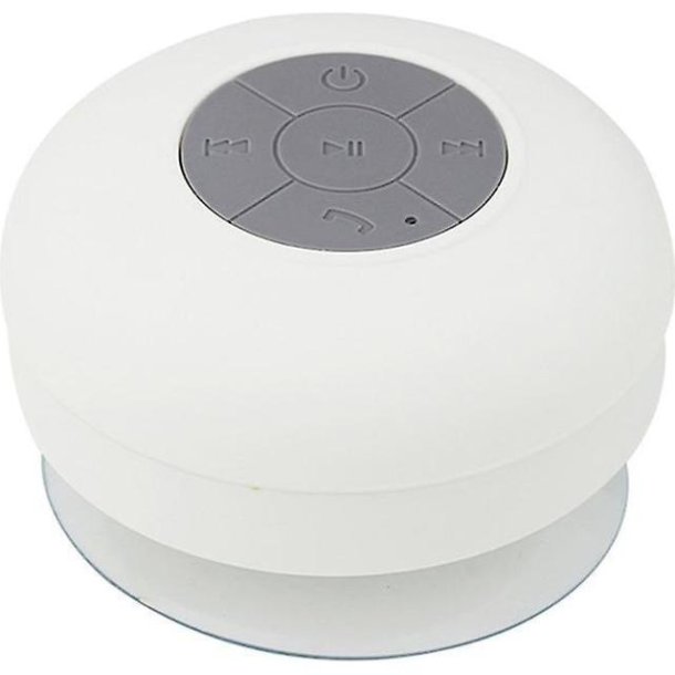 Bluetooth Shower Speaker, Hvid
