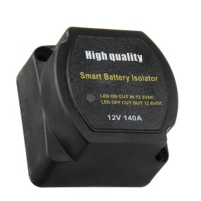 Skillerel / Smart Batteri Isolator / Combiner. 12V - 140A