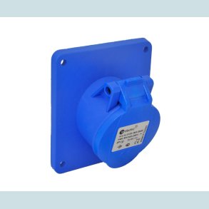 CEE Vgudtag, Indbygning, Skr, Hun, 16A, 2+J, 230V, 6H,IP44