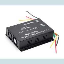 Konverter DC 24V Til 12V, 60A Step Down Converter