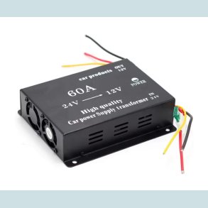 Konverter DC 24V Til 12V, 60A Step Down Converter