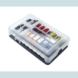 Sikrings Boks Til 12 Sikringer m/indikator