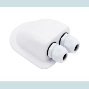 Kabelgennemfring 2 kabler IP68