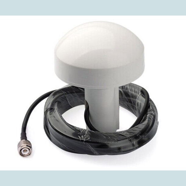 GPS Antenne, m/ 5m. kabel, TNC