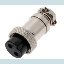 GX12, 2 Pins, Hun Stik RS765