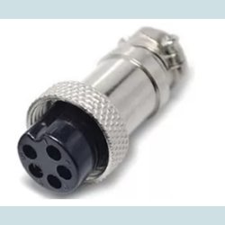 GX16, 5 Pins, Hun Stik RS765