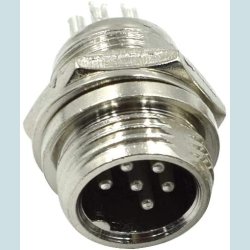 GX16, 6 Pins, Han Stik RS765