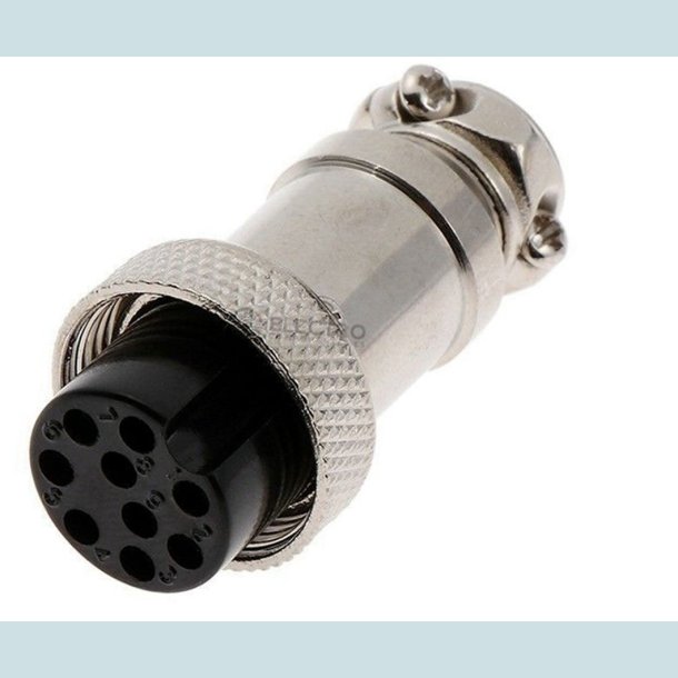 GX16, 9 Pins, Hun Stik RS765