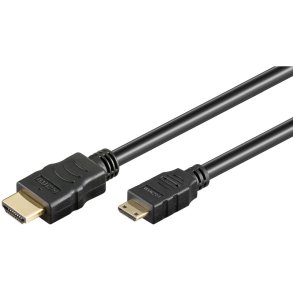HDMI Kabel, HDMI mini - HDMI, 1.5 Meter
