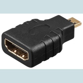 HDMI adapter, HDMI hun Til HDMI micro han