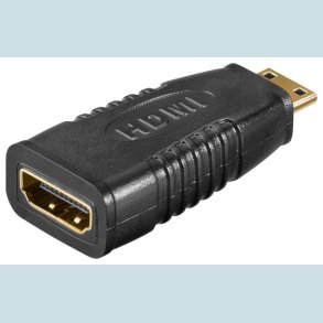 HDMI adapter, HDMI hun Til HDMI mini han