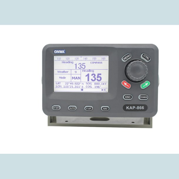 ONWA  Autopilot KAP-866, incl. Fluxcate/GPS