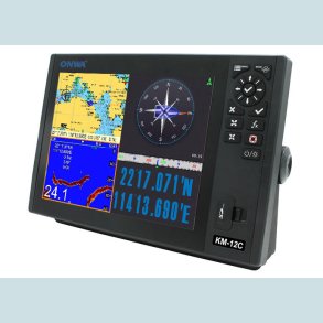 ONWA  KM-12CT Plotter, multiskrm, Ekkolod m/Transduser
