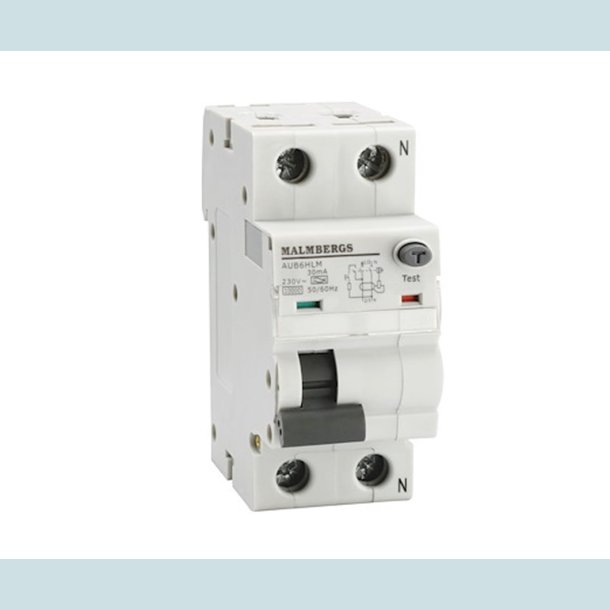 Kombirel, 13A, B, 1P+N, 2 Modul, 30MA