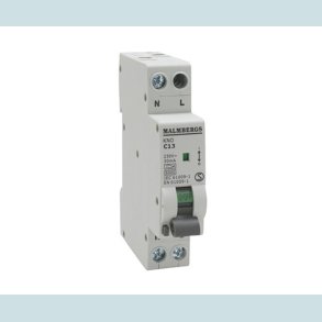 Kombirel, C-type,1P+N, 1 Modul, 10A