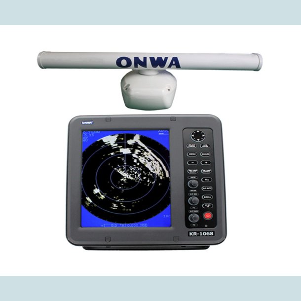 ONWA  9.7 64NM LCD Marine Radar /AIS og ARPA Function