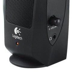 Logitech S-120 Hjttalere Sort, Med kabel.