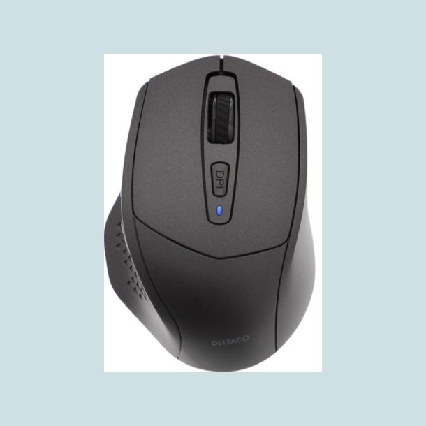 DELTACO wireless silent mouse, bluetooth