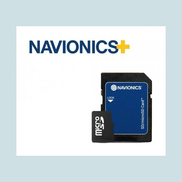 NAVIONICS NAEU64 SD/MSD 16GB. Kun ved Samkb af Andet udstyr