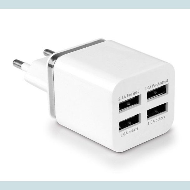 USB Lader 4 Ports